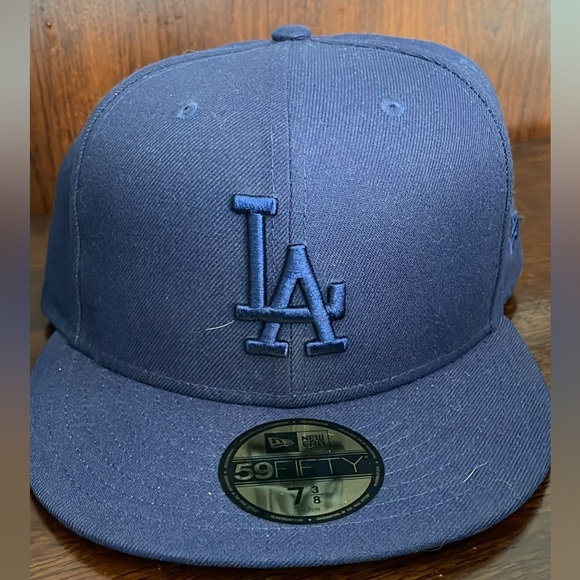 LA Dodgers 7 3/8 inch - Navy/Navy  colorway - Picture 1 of 2